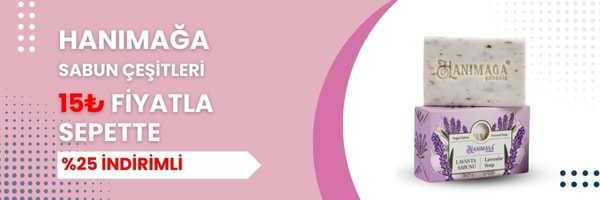 Hanımağa Sabunlarda Sepette %25 İndirim!